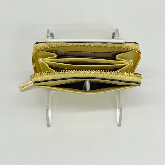 Michael Kors MD ZA Card Case Wallet Buttercup - Picture 8 of 9